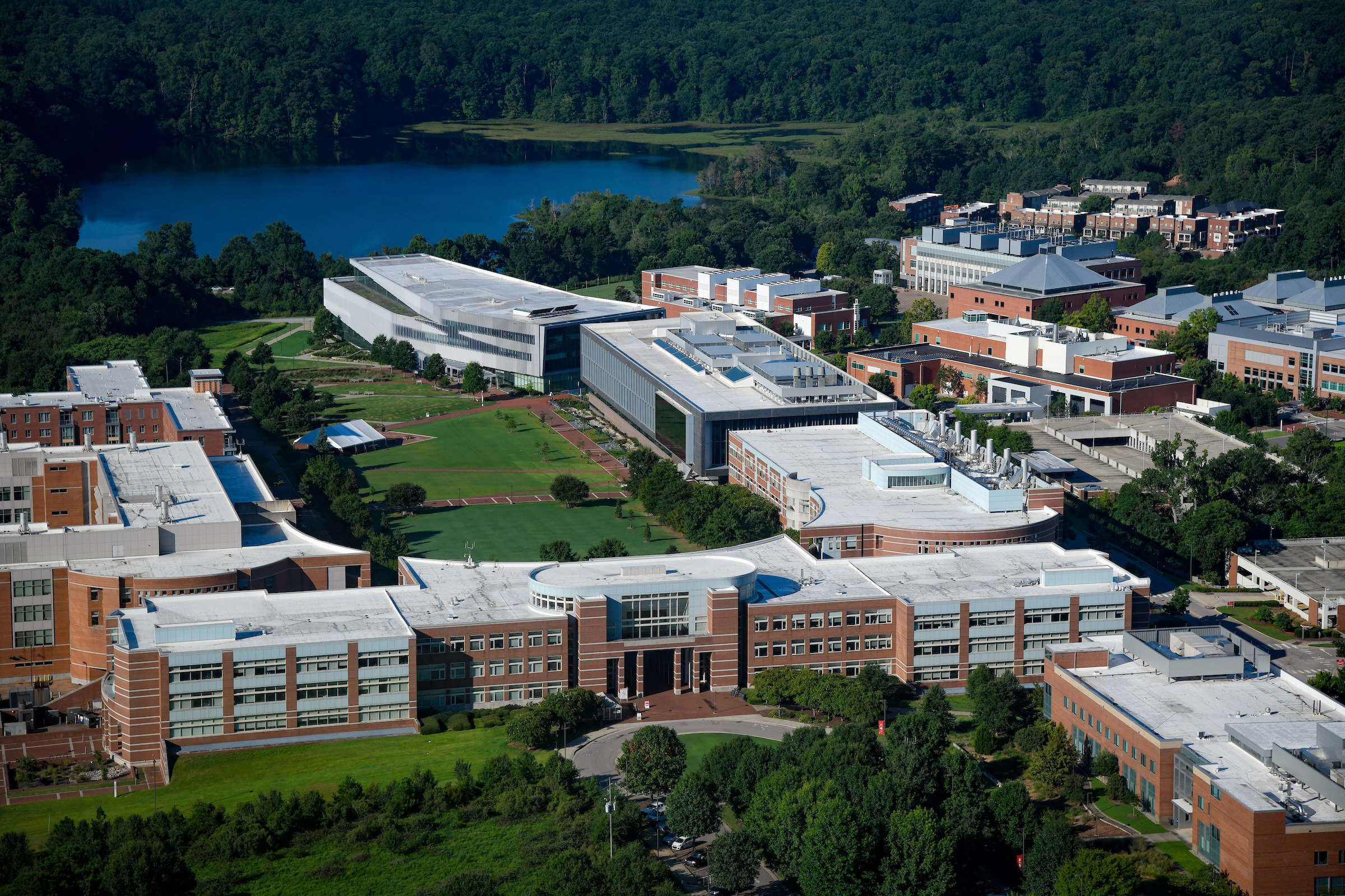 Aerial View of Centennial Campus